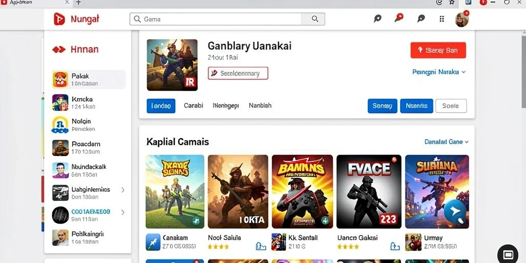 Tampilan antarmuka yang menarik dan user-friendly.
