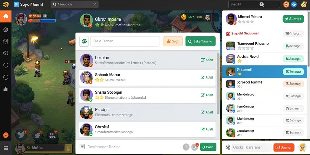 Tampilan awal yang menarik dan mudah dinavigasi.