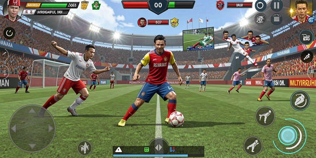 Tampilan pemandangan indah dalam game GN777.