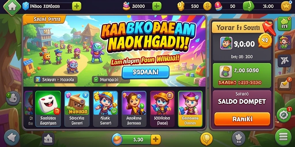 Tampilan awal JAWARA79 yang menarik dan penuh warna.