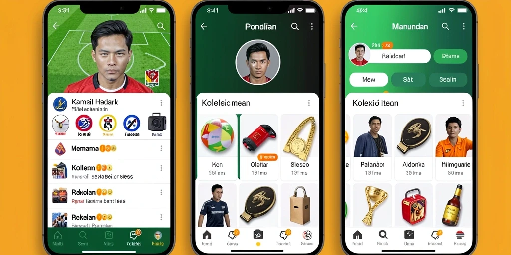 Tampilan antarmuka yang bersih dan intuitif.