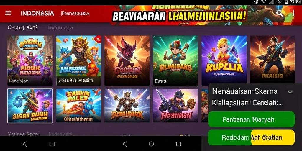 Tampilan antarmuka yang menarik dan mudah digunakan.
