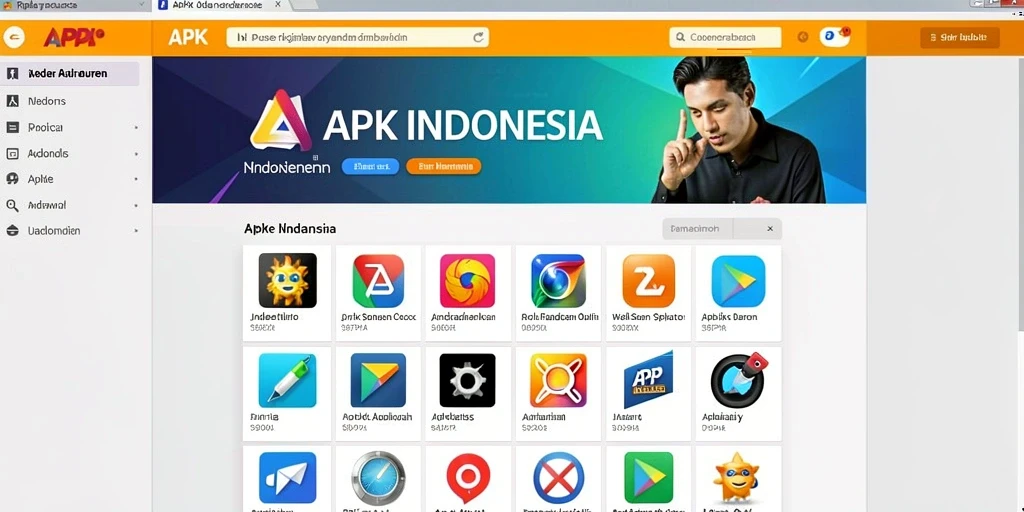 Tampilan utama yang menyenangkan dan mudah dinavigasi.