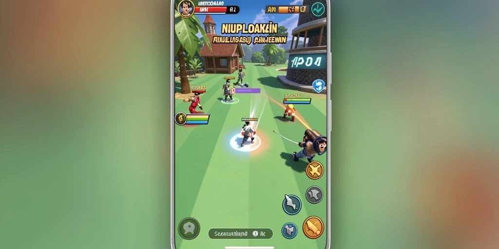 Tangkapan layar dari level pertama yang menarik.