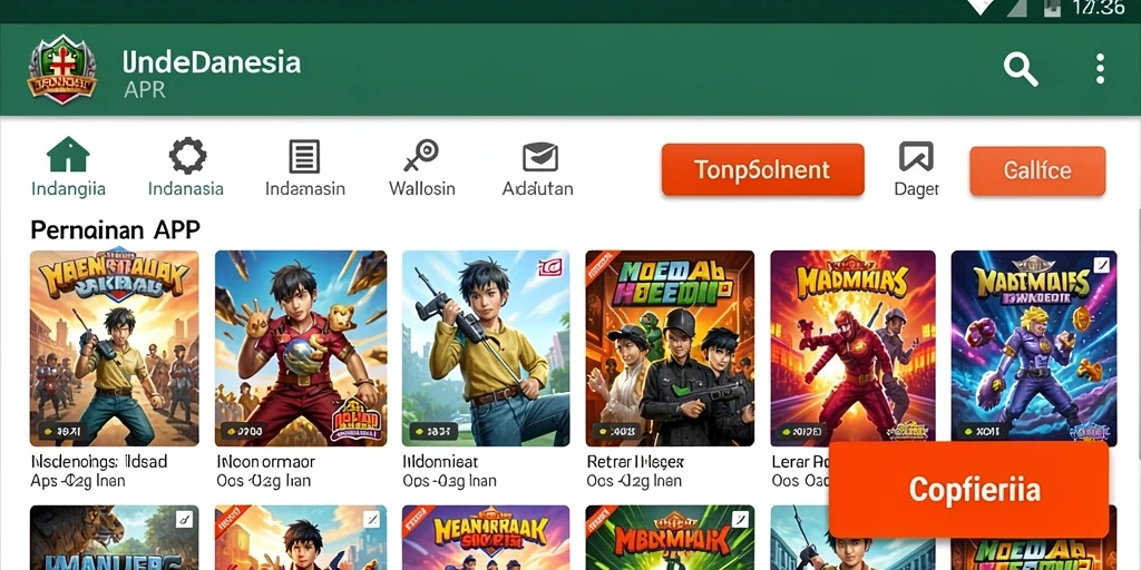 Tampilan antarmuka yang menarik dan user-friendly.