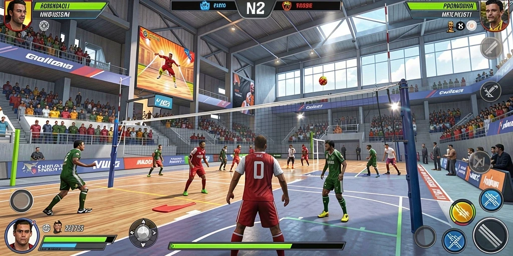 Tampilan antarmuka yang menarik dalam aplikasi REJEKIGAMES.