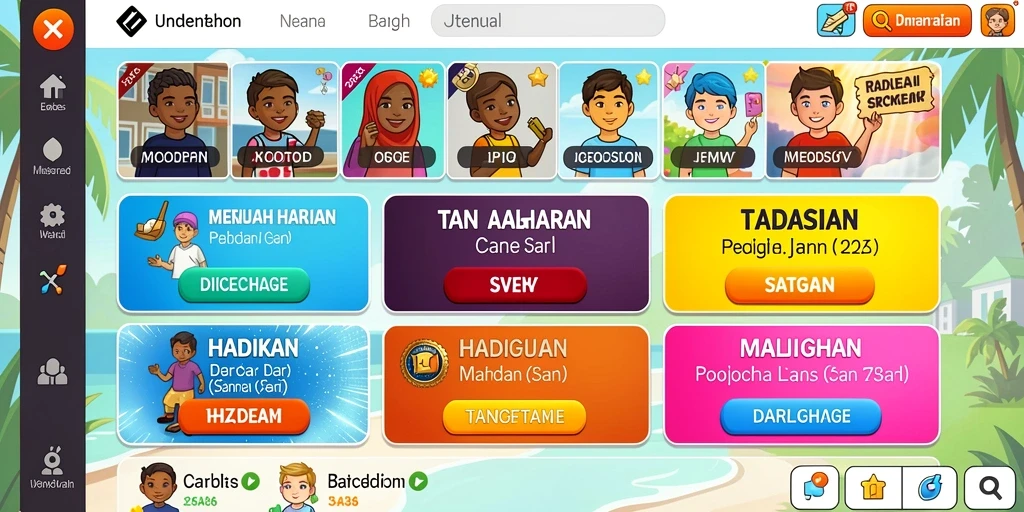 Tampilan antarmuka yang menarik dan mudah digunakan.