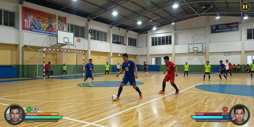Tangkapan layar menampilkan karakter utama di tengah pertempuran.