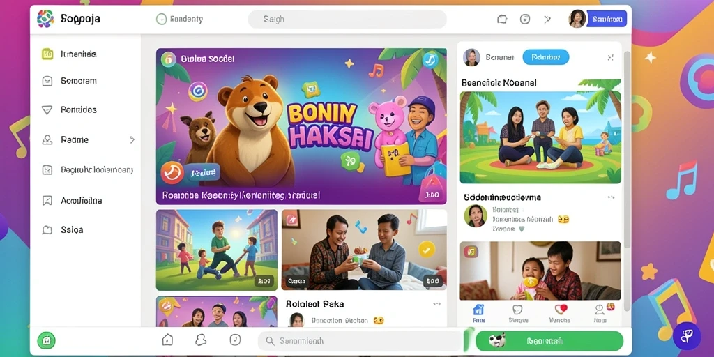 Tampilan antarmuka yang menarik dan mudah digunakan.