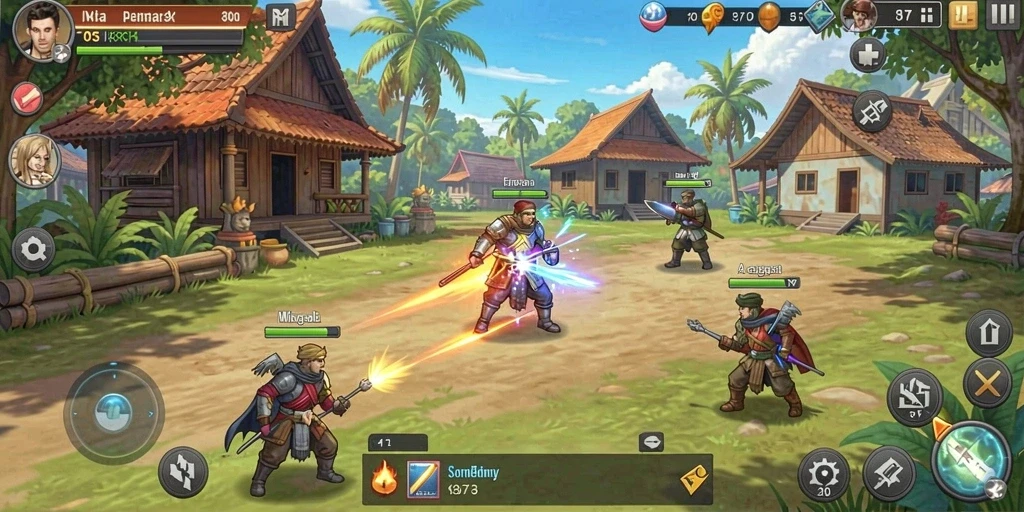 Tampilan antarmuka yang modern dan menarik.