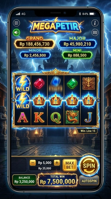 Pratinjau antarmuka megapetir — aplikasi APK resmi Android v2.7.6